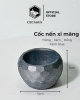 coc-dung-nen-bang-xi-mang-mini-cho-san-pham-nen-tealight-mau-xam - ảnh nhỏ  1