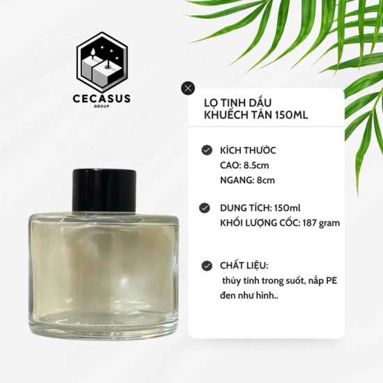 VỎ LỌ KHUẾCH TÁN 150ml