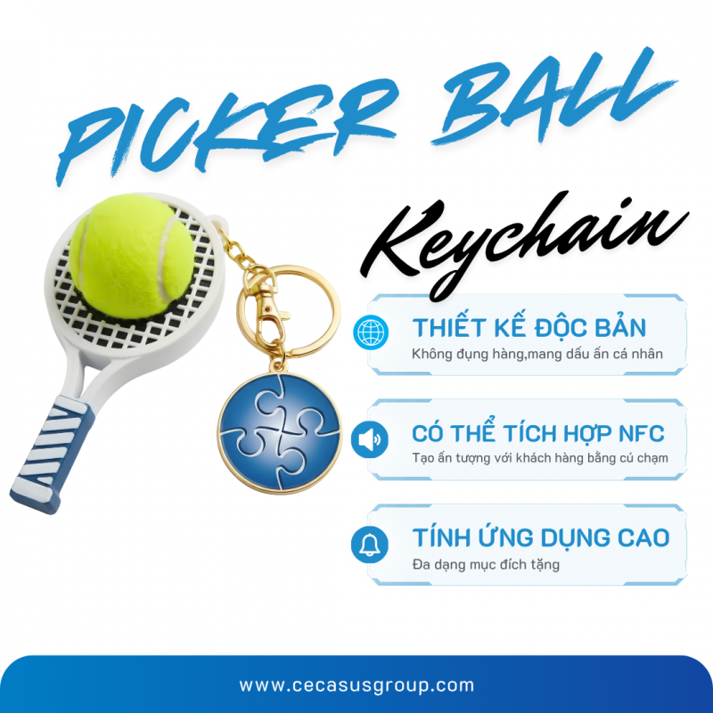PICKER BALL KEYCHAIN